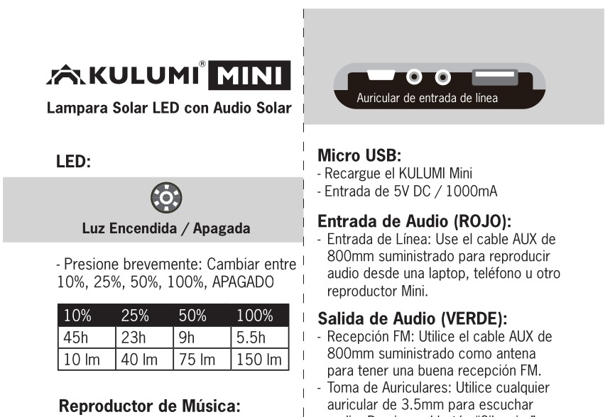 Kulumi Mini manual Spanish pic